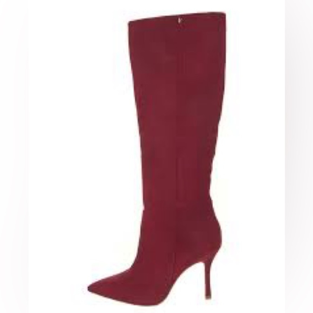 Larroude Kate Boot in Lipstick red Heeled Boots